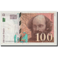 France, 100 Francs, Cézanne, 1998, EF(40-45), Fayette:74.1, KM:158a