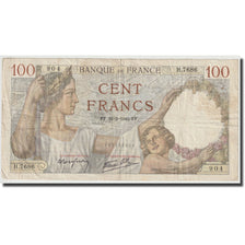 Francia, 100 Francs, Sully, 1940, 1940-02-22, MB, Fayette:26.23, KM:94