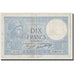 Francja, 10 Francs, Minerve, 1937, 1937-02-25, VF(30-35), Fayette:6.18, KM:73e