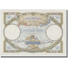 France, 50 Francs, Luc Olivier Merson, 1931, 1931-12-24, AU(50-53)