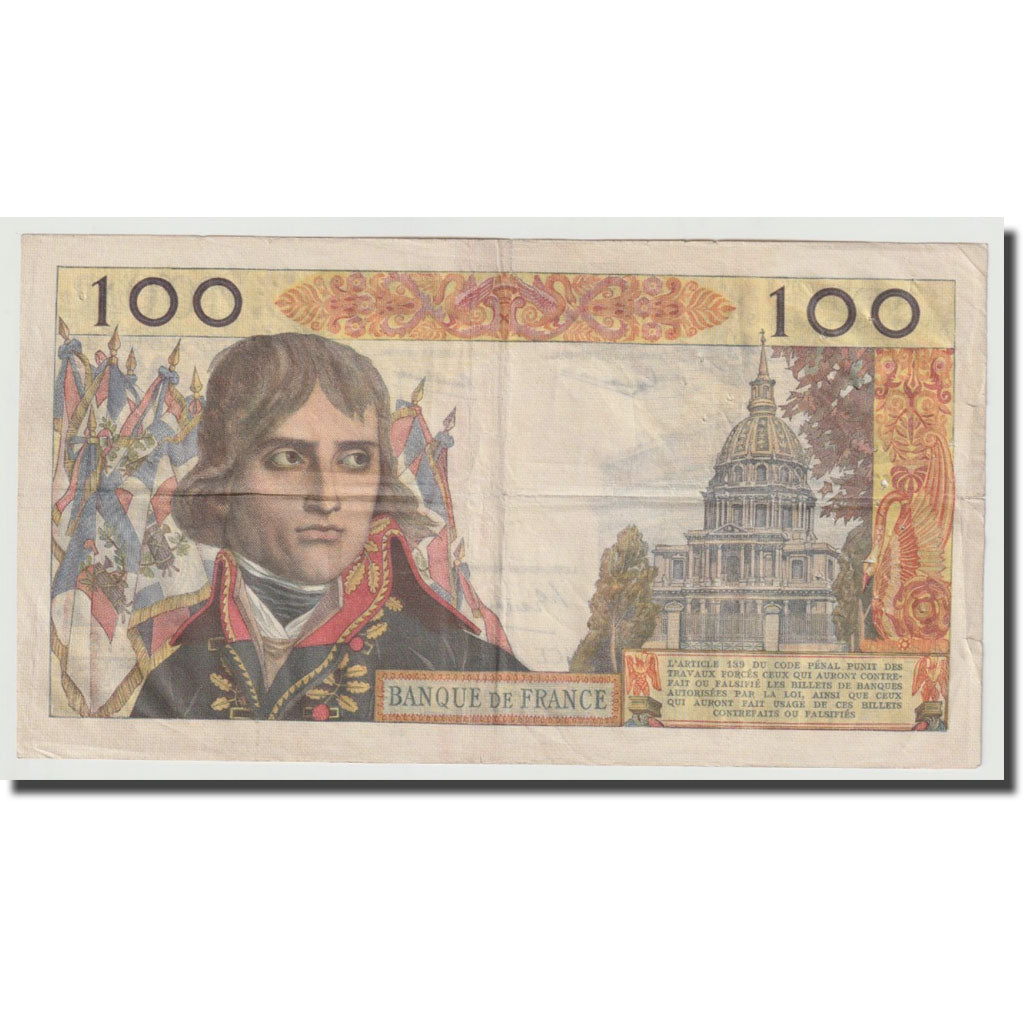 Francia, 100 Nouveaux Francs, Bonaparte, 1960, 1960-09-01, MB, Fayette:59.7