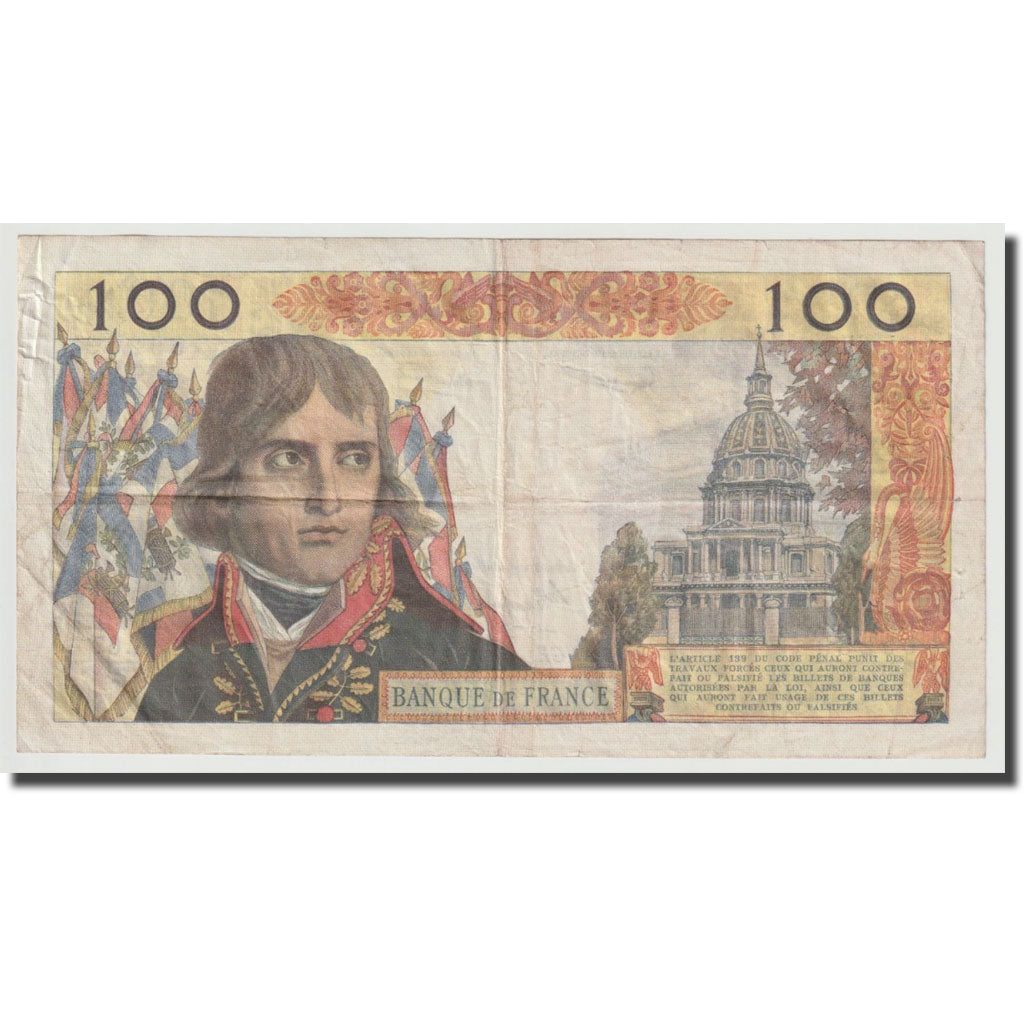 Francia, 100 Nouveaux Francs, Bonaparte, 1960, 1960-09-01, MB, Fayette:59.7