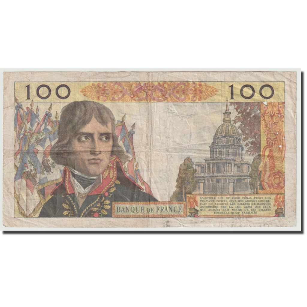 Francia, 100 Nouveaux Francs, Bonaparte, 1960, 1960-12-01, BC, Fayette:59.8