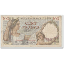 Francia, 100 Francs, Sully, 1939, 1939-10-12, MB, Fayette:26.10, KM:94