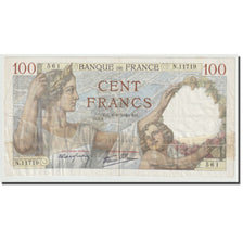 Francia, 100 Francs, Sully, 1940, 1940-06-06, RC, Fayette:26.31, KM:94