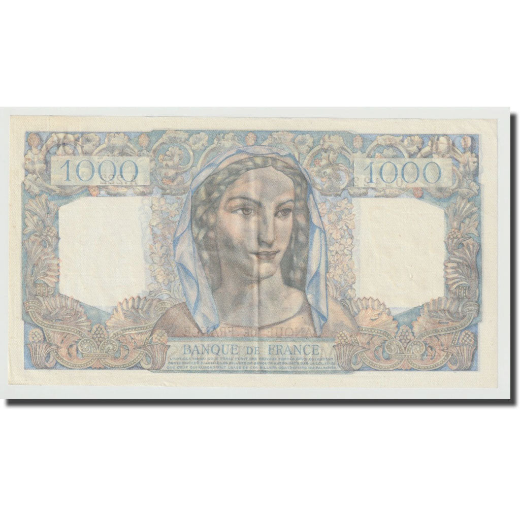 France, 1000 Francs, Minerve et Hercule, 1946, 1946-03-07, AU(55-58)