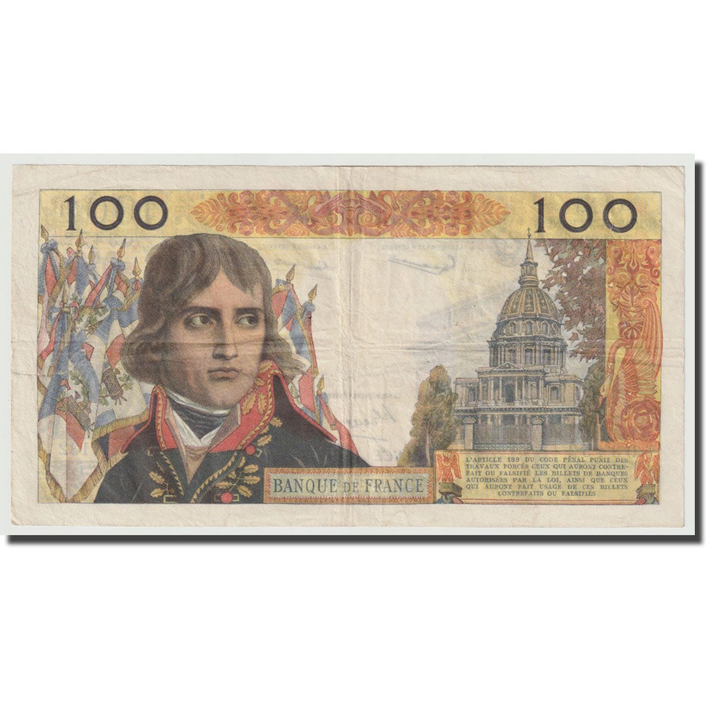 Francia, 100 Nouveaux Francs, Bonaparte, 1961, 1961-10-05, BC, Fayette:59.12