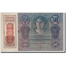 Banknote, Austria, 50 Kronen, 1914, 1914-01-02, KM:15, AU(50-53)