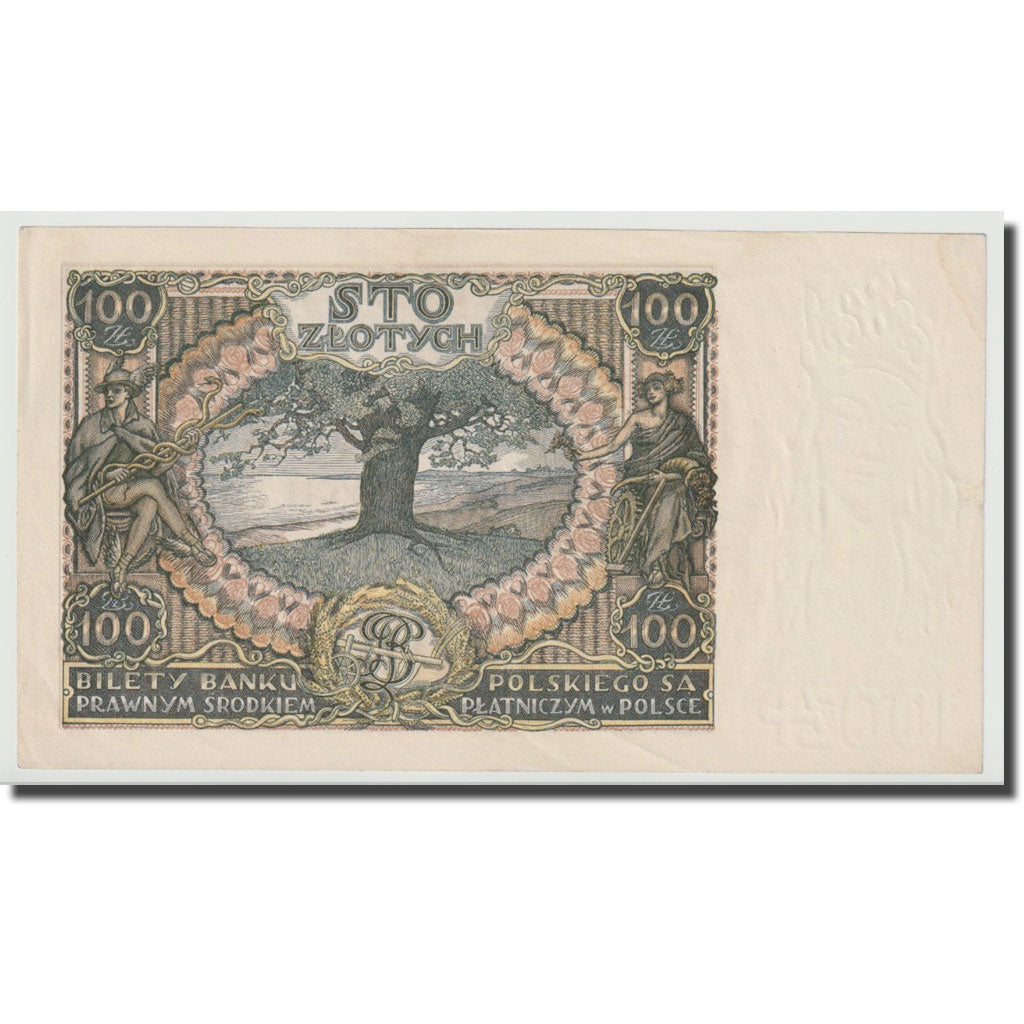 Banknote, Poland, 100 Zlotych, 1934, 1934-11-09, KM:75a, UNC(63)