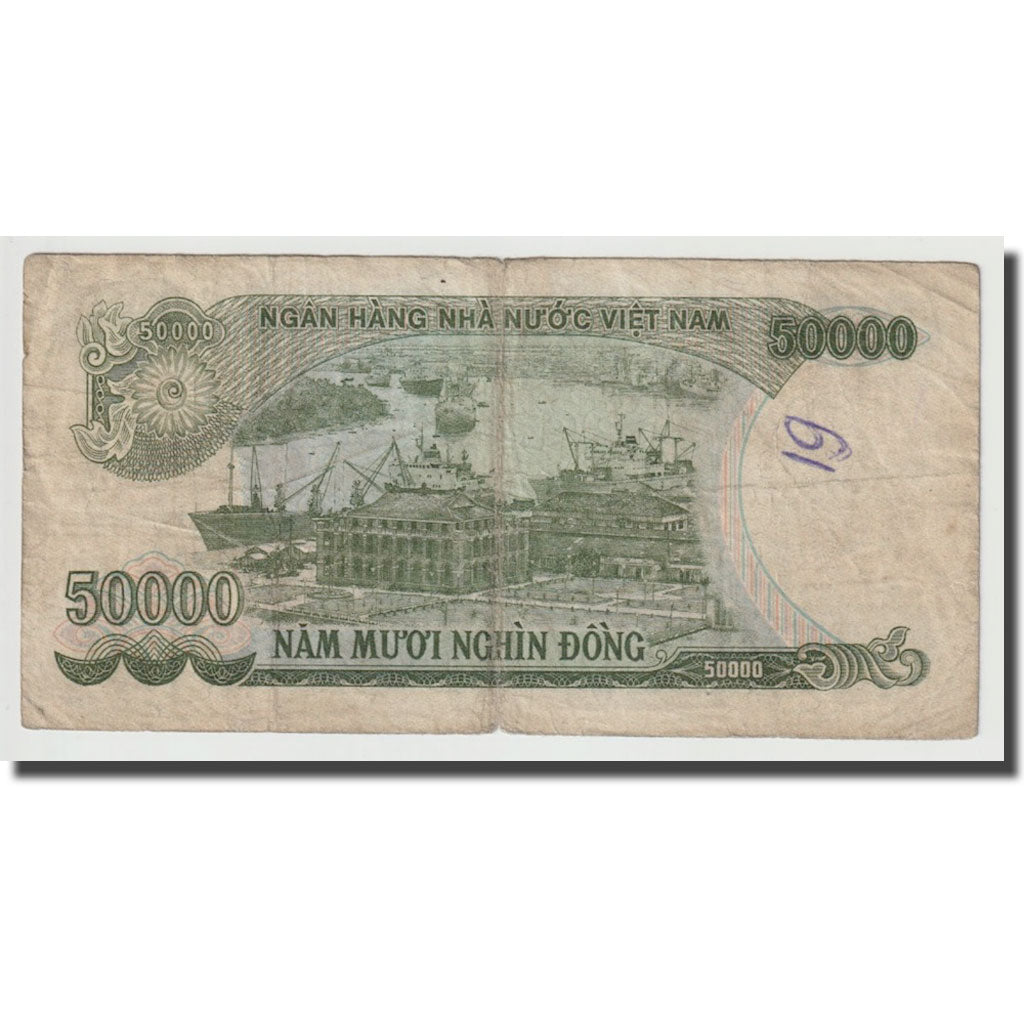 Banknote, Vietnam, 50,000 D<ox>ng, 1990, KM:116a, VF(20-25)