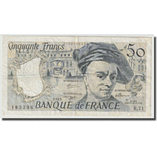 Francia, 50 Francs, Quentin de La Tour, 1992, MBC, Fayette:67.18, KM:152f