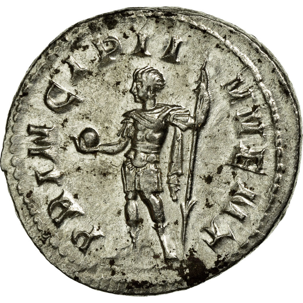 Coin, Philip II, Antoninianus, Rome, AU(50-53), Billon, Cohen:48