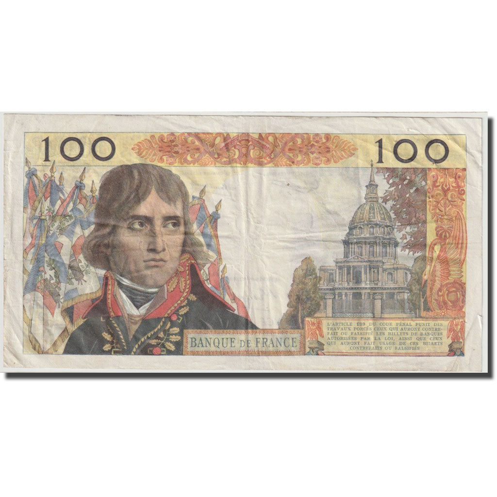 Francia, 100 Nouveaux Francs, Bonaparte, 1961, 1961-10-05, MB, Fayette:59.12