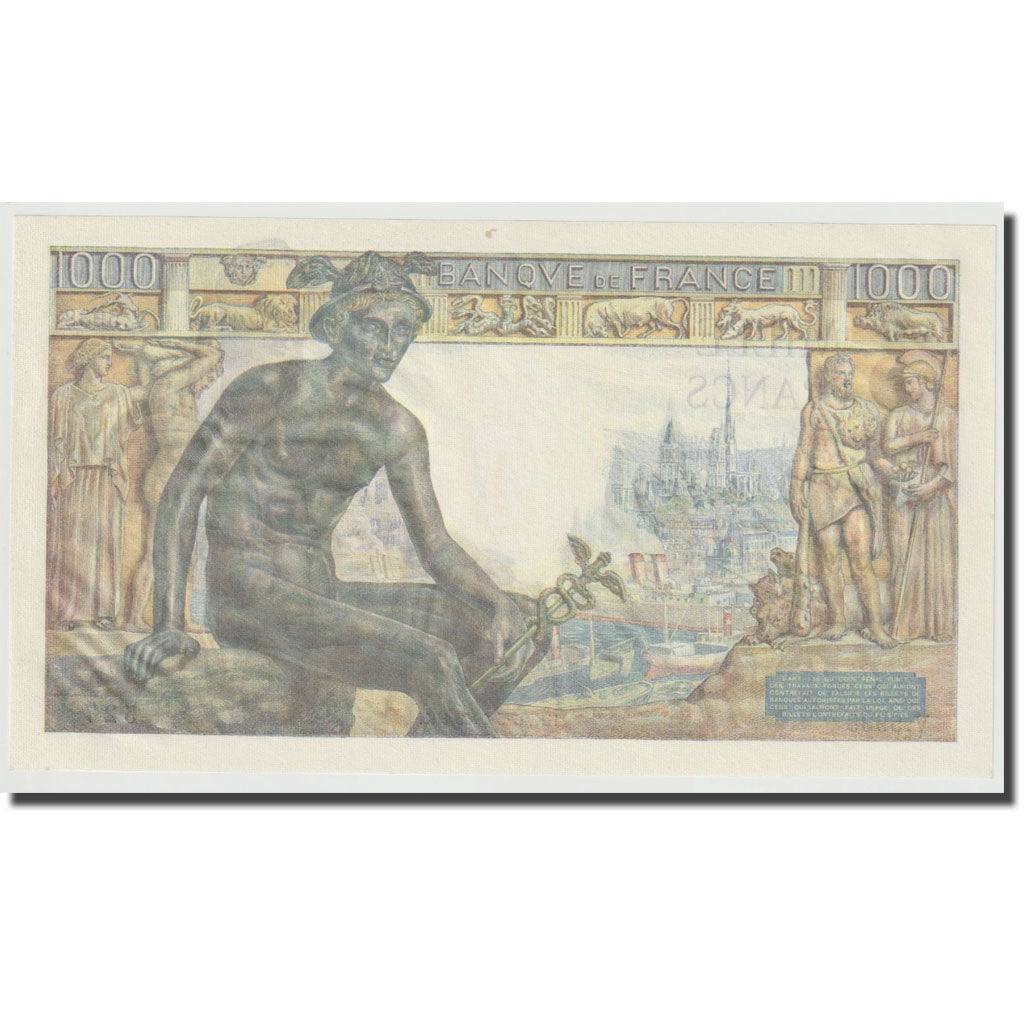 France, 1000 Francs, Déesse Déméter, 1943, 1943-05-27, UNC(65-70)