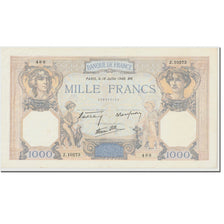 France, 1000 Francs, Cérès et Mercure, 1940, 1940-07-18, UNC(63)