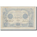 France, 5 Francs, Bleu, 1915, TB, Fayette:2.26, KM:70