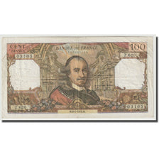 Francia, 100 Francs, Corneille, 1972, 1972-01-06, BC+, Fayette:65.38, KM:149d
