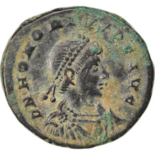 Honorius, Maiorina, Nicomedia, AU(50-53), Copper, Cohen #20, 4.80