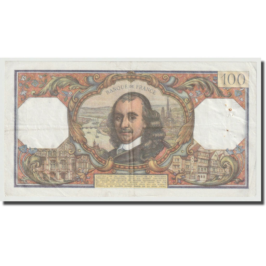 Francia, 100 Francs, 1964, 1964-12-03, EBC, Fayette:65.05, KM:149a