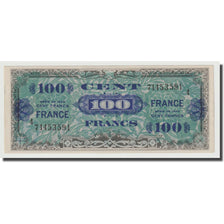 Francja, 100 Francs, 1945 Verso France, 1945, AU(55-58), Fayette:25.4, KM:123c