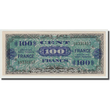 França, 100 Francs, 1945 Verso France, 1945, AU(55-58), Fayette:25.6, KM:123c