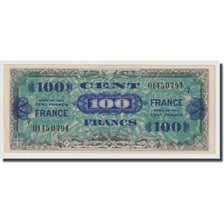 France, 100 Francs, 1945 Verso France, 1945, AU(55-58), Fayette:25.7, KM:123c