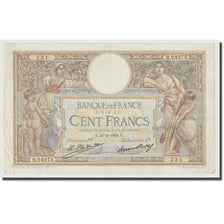 France, 100 Francs, Luc Olivier Merson, 1929, 1929-02-21, EF(40-45)