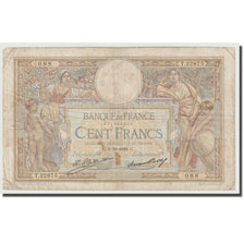 France, 100 Francs, Luc Olivier Merson, 1929, 1928-10-03, VF(20-25)