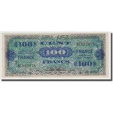 França, 100 Francs, 1945 Verso France, 1945, AU(55-58), Fayette:25.9, KM:123d