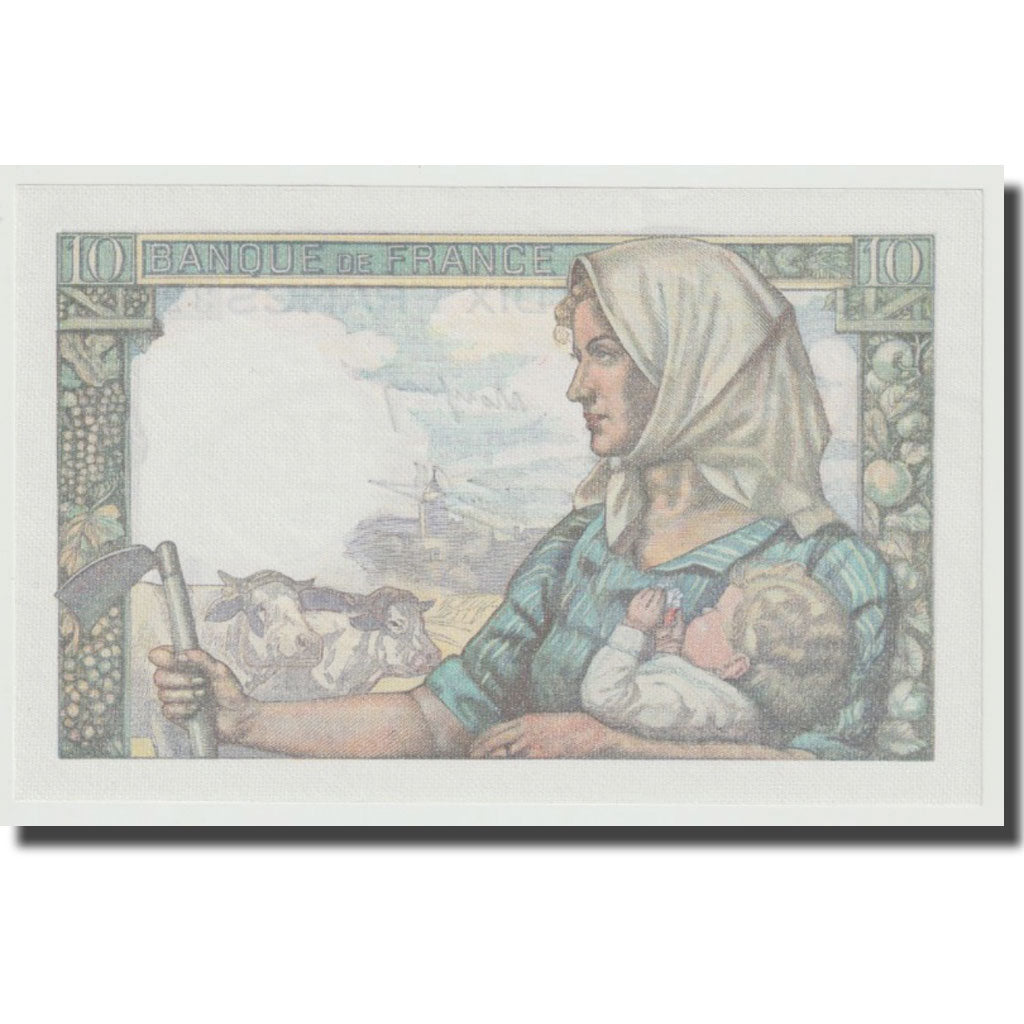 Frankrijk, 10 Francs, Mineur, 1942, 1942-06-11, NIEUW, Fayette:8.3, KM:99c