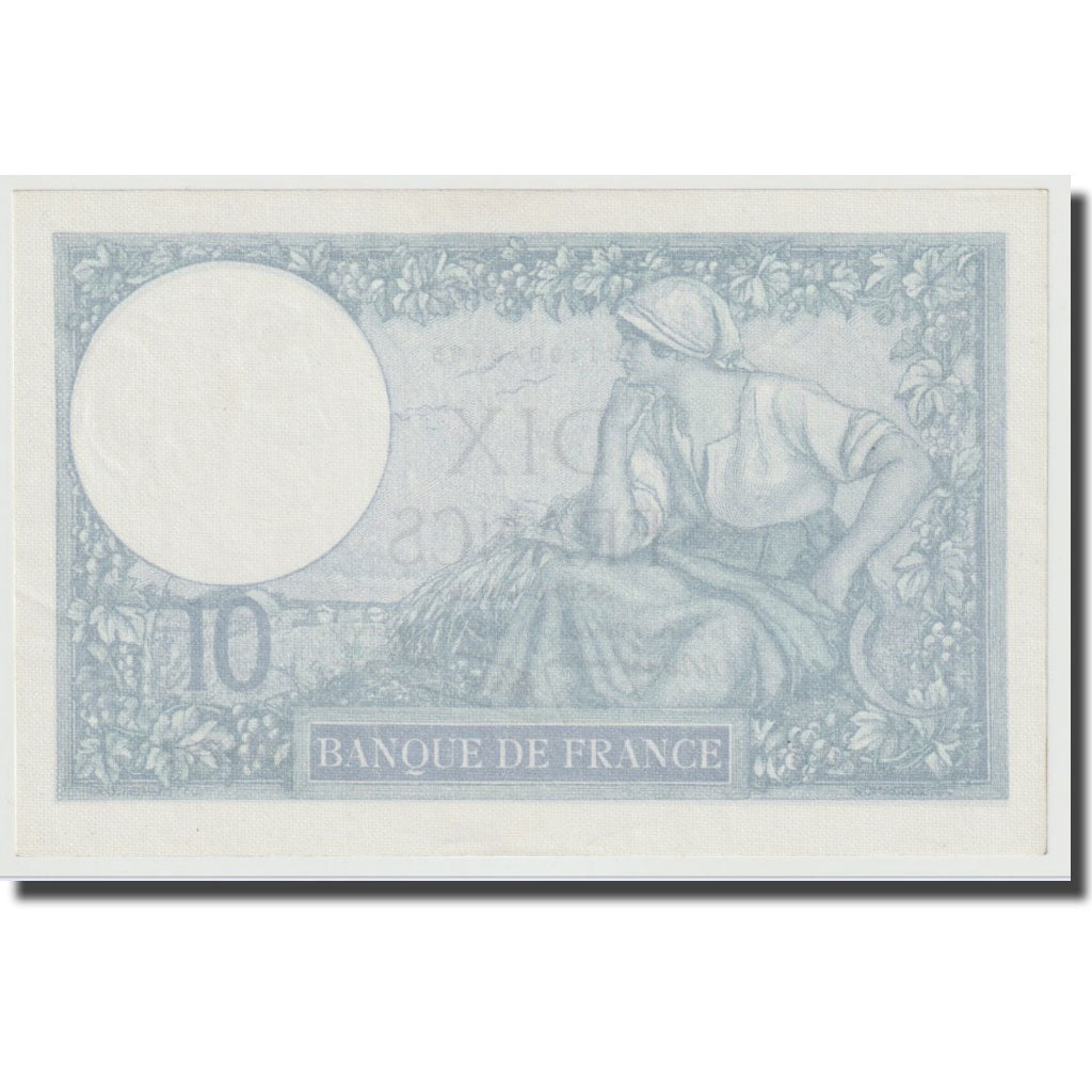 Francia, 10 Francs, Minerve, 1941, 1941-06-19, UNC, Fayette:7.29, KM:84