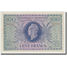 França, 100 Francs, Marianne, 1943, 1943-10-02, AU(50-53), Fayette:VF6.1g