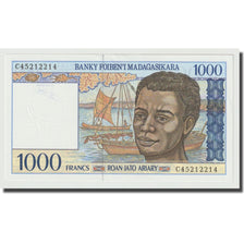Banknote, Madagascar, 1000 Francs = 200 Ariary, Undated (1994), KM:76b