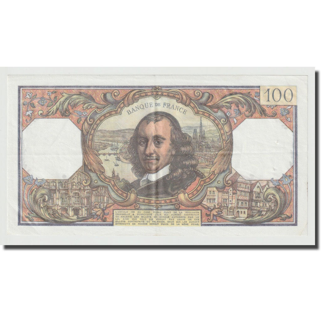 Francia, 100 Francs, Corneille, 1977, 1977-03-03, SC, Fayette:65.57, KM:149f