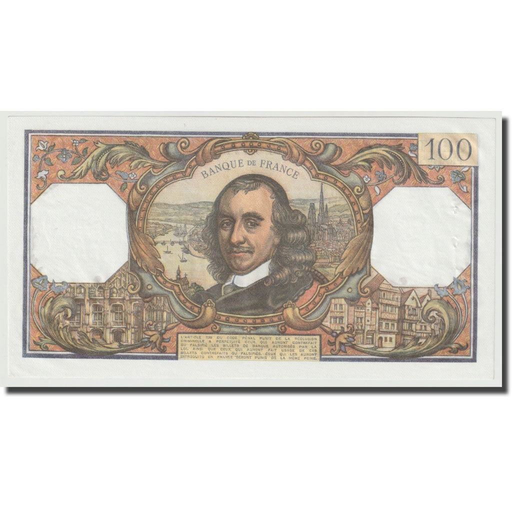 Francia, 100 Francs, Corneille, 1969, 1969-06-05, UNC, Fayette:65.27, KM:149c