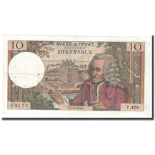 Francia, 10 Francs, Voltaire, 1968, 1968-09-05, BB, Fayette:62.34, KM:147c