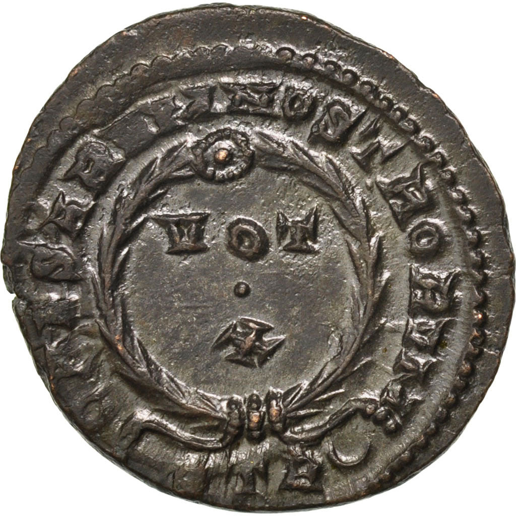 Constantine II, Nummus, Trier, AU(55-58), Copper, Cohen #38, 3.20