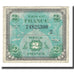 Francja, 2 Francs, 1947 French Treasury, 1947, EF(40-45), Fayette:VF16.2