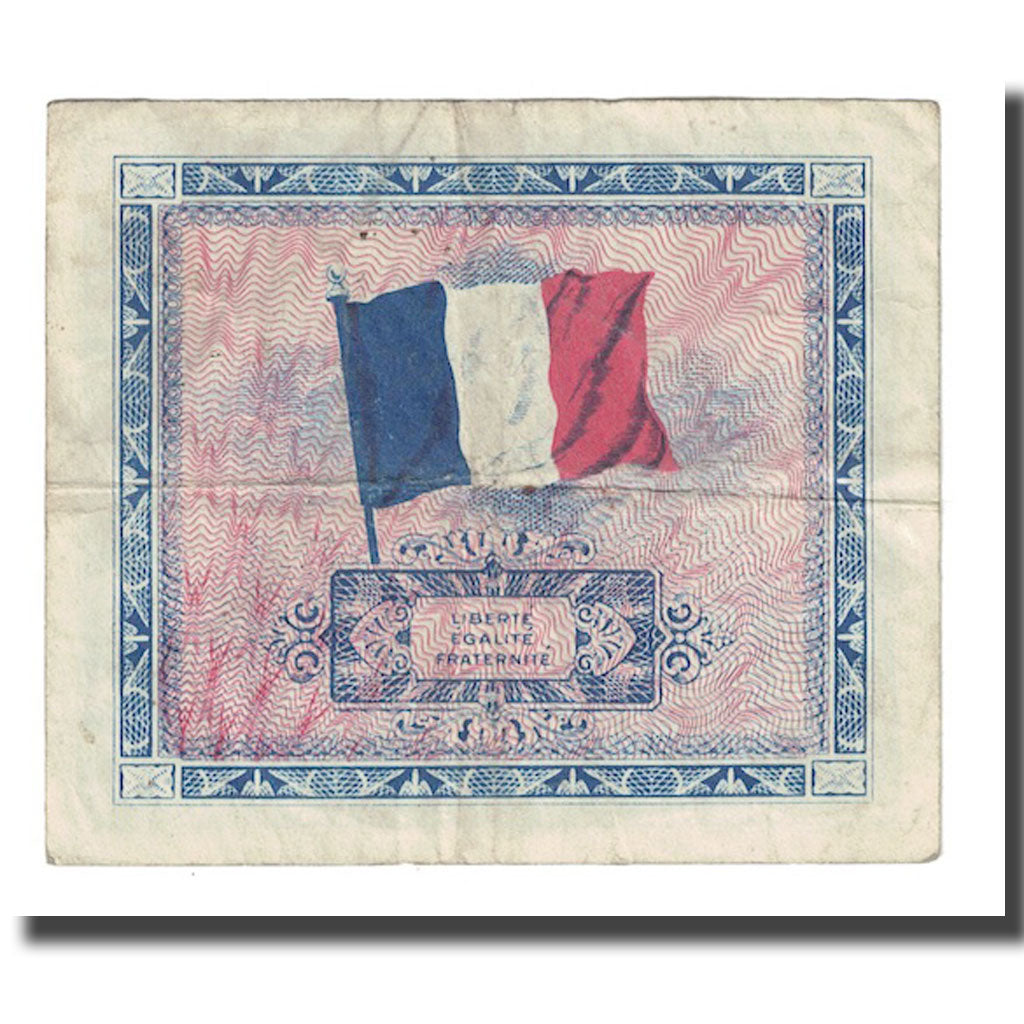 França, 2 Francs, 1947 French Treasury, 1947, EF(40-45), Fayette:VF16.2