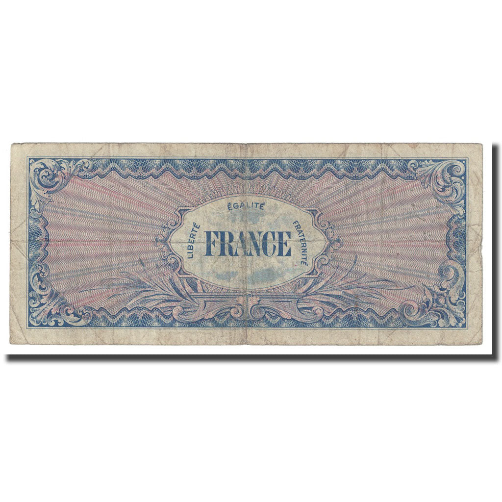 França, 100 Francs, 1947 French Treasury, 1945, VG(8-10), Fayette:VF25.7