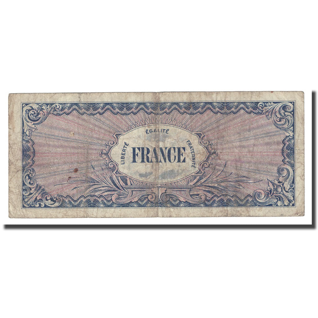 Francia, 50 Francs, Flag/France, 1944, 1944, MB+, Fayette:VF24.2, KM:122a