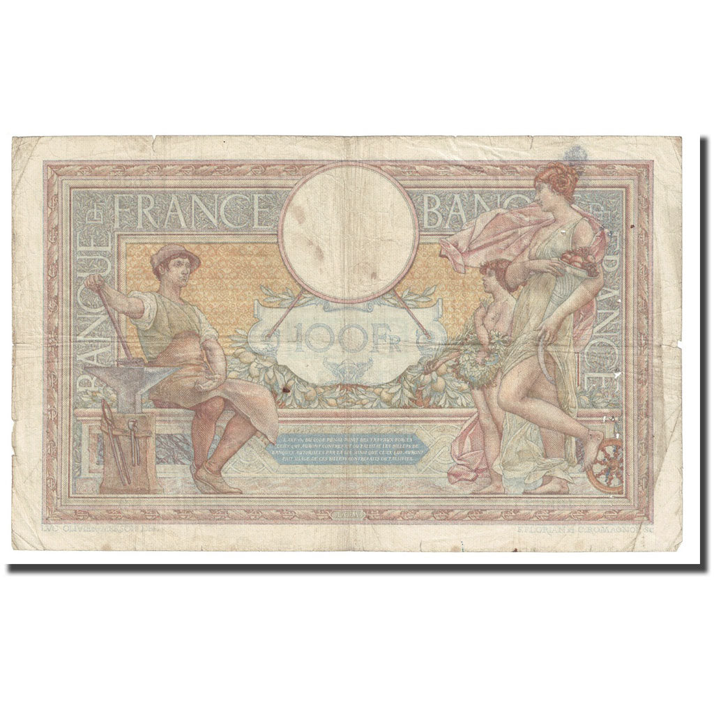 Francia, 100 Francs, Luc Olivier Merson, 1934, 1934-12-20, MB+, Fayette:24.13