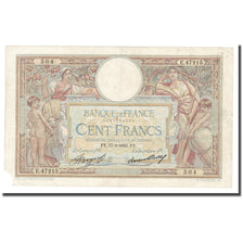 France, 100 Francs, Luc Olivier Merson, 1935, 1935-01-17, VF(30-35)