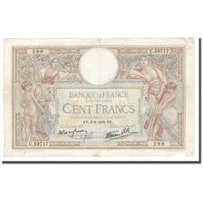 France, 100 Francs, Luc Olivier Merson, 1938, 1938-06-09, VF(20-25)