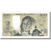 France, 500 Francs, Pascal, 1987, 1987-01-08, AU(55-58), Fayette:71.35, KM:156f