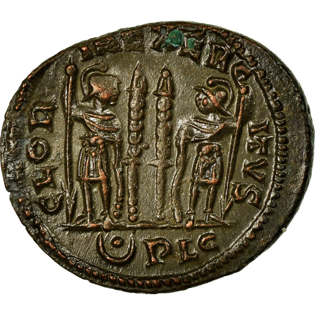 Monnaie, Constantin II, Nummus, Lyon, SUP, Cuivre, Cohen:122