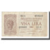Biljet, Italië, 1 Lira, 1944, 1944-11-23, KM:29a, TB+