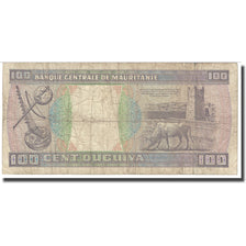 Banknote, Mauritania, 100 Ouguiya, 1989, 1989-11-28, KM:4d, VF(20-25)