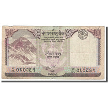Billet, Népal, 10 Rupees, 2012, KM:61, TB