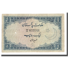 Billet, Pakistan, 1 Rupee, Undated (1953-63), KM:9, TB